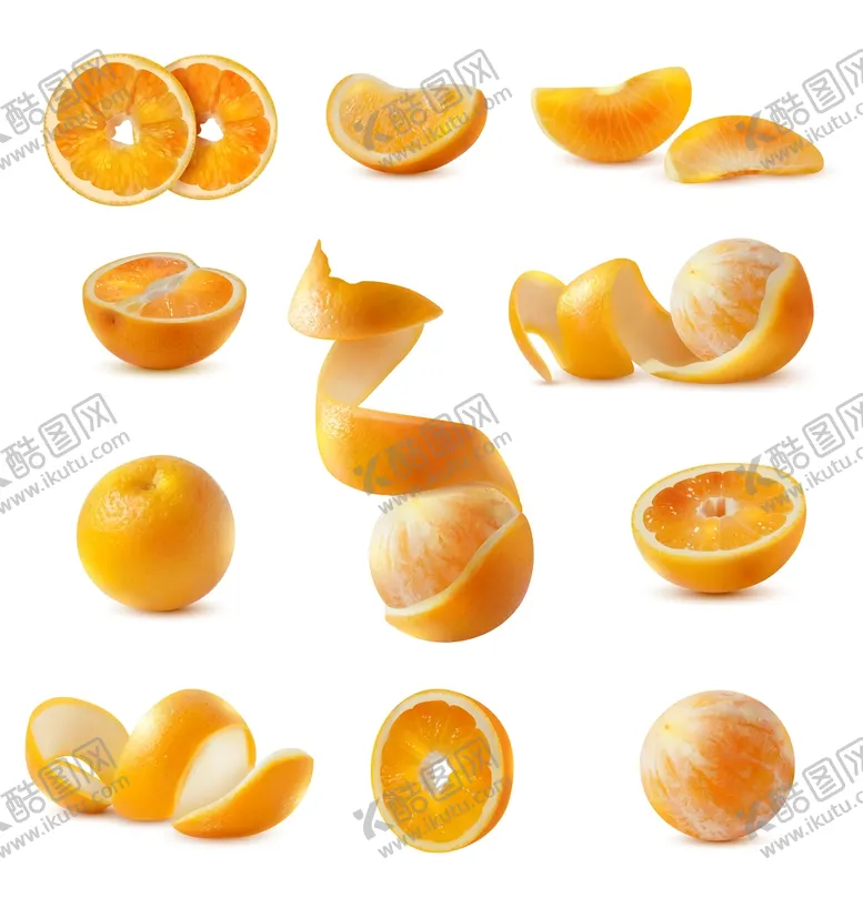 编号：50255401171559474121【酷图网】源文件下载-去皮脐橙水果