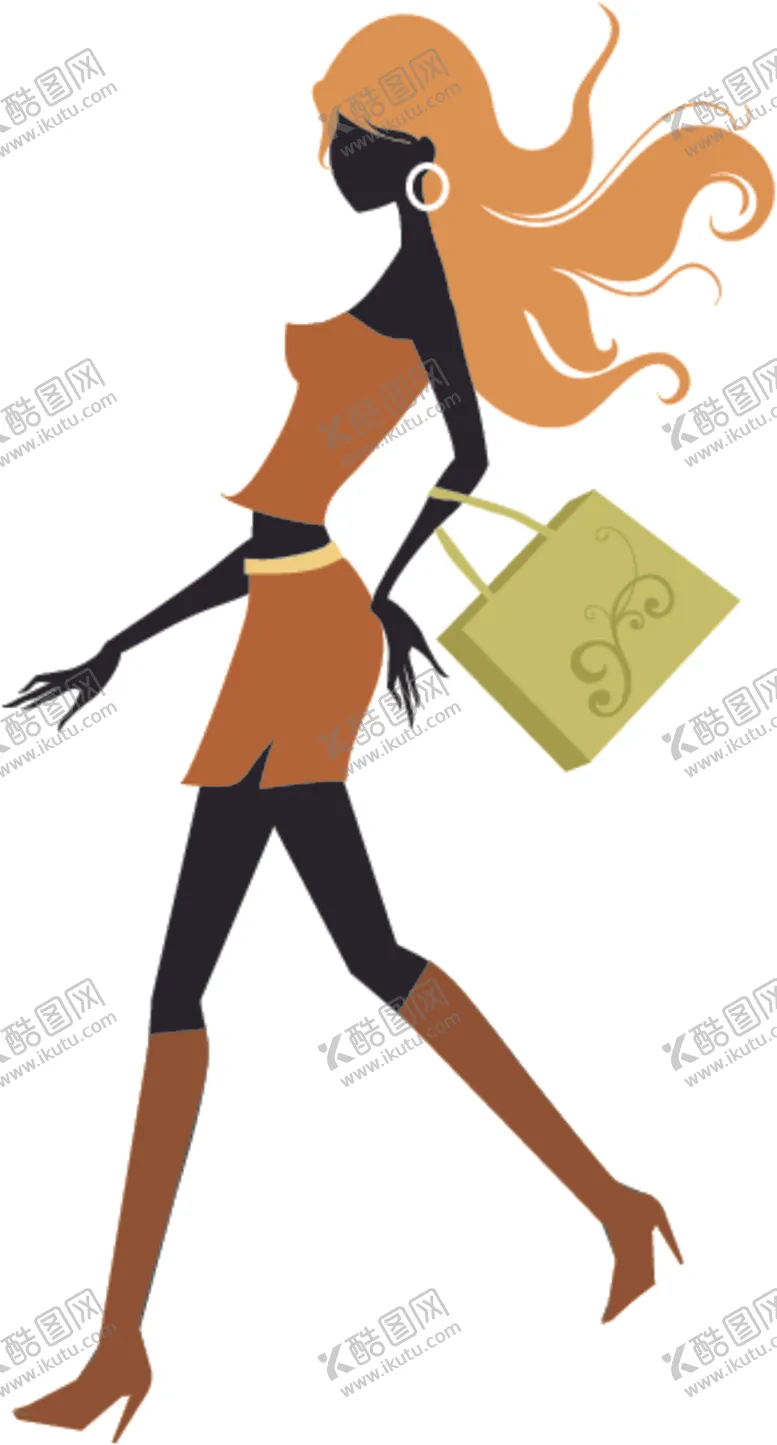 编号：37477705020316331317【酷图网】源文件下载-时尚购物女人