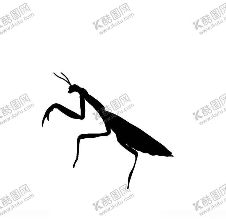 编号：68047607040607115043【酷图网】源文件下载-昆虫剪影
