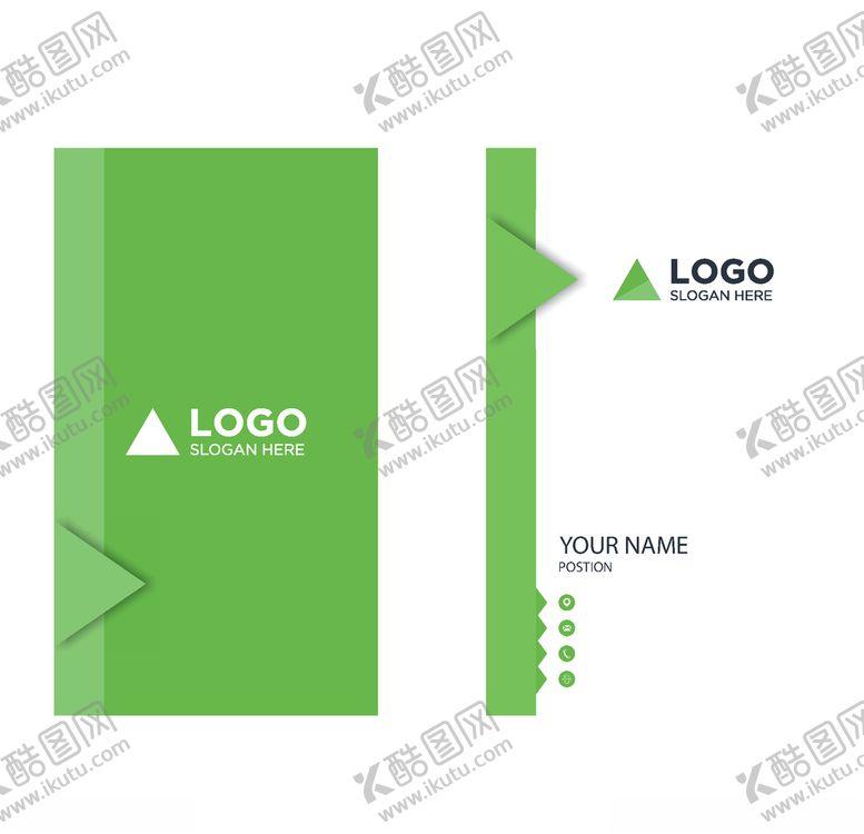 编号：61190109170525525855【酷图网】源文件下载-名片模板