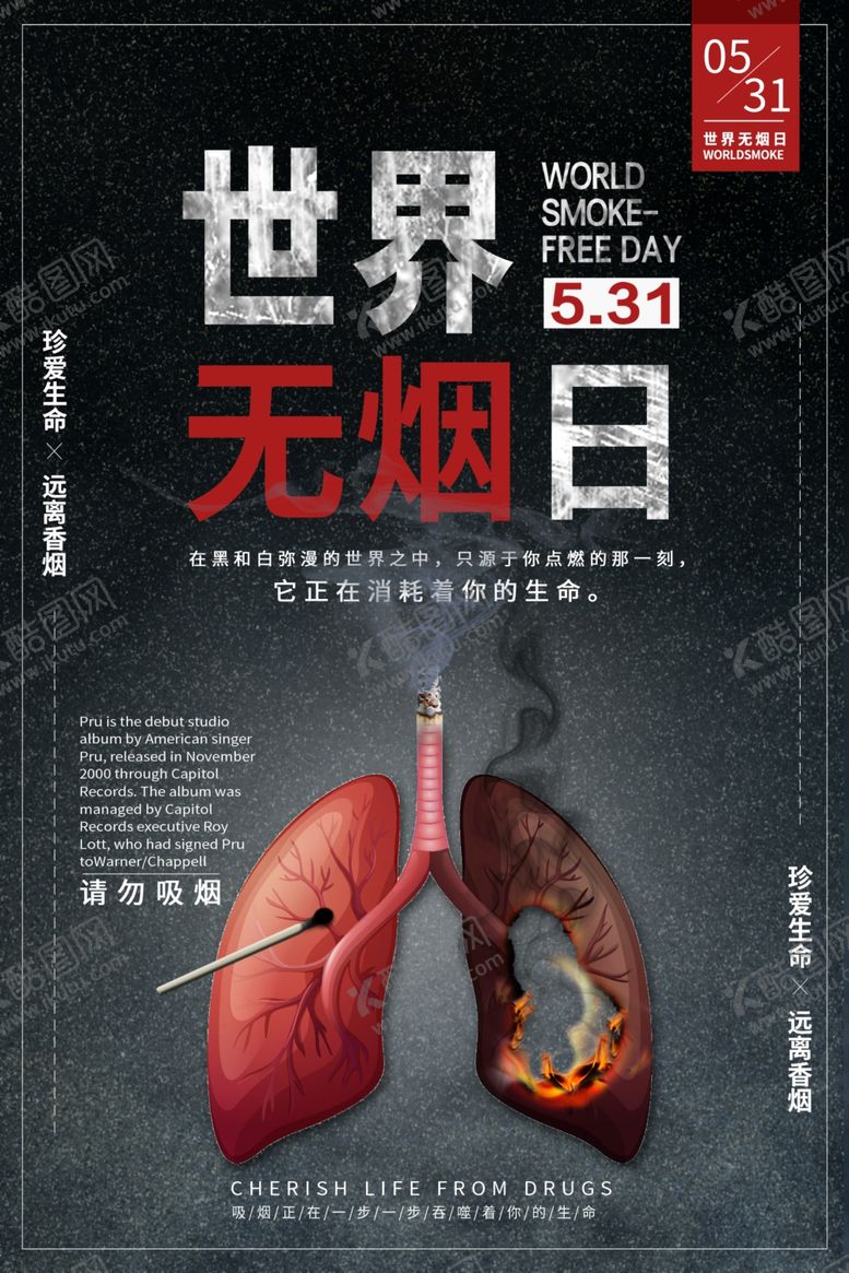 编号：12168207070354215323【酷图网】源文件下载-世界无烟日