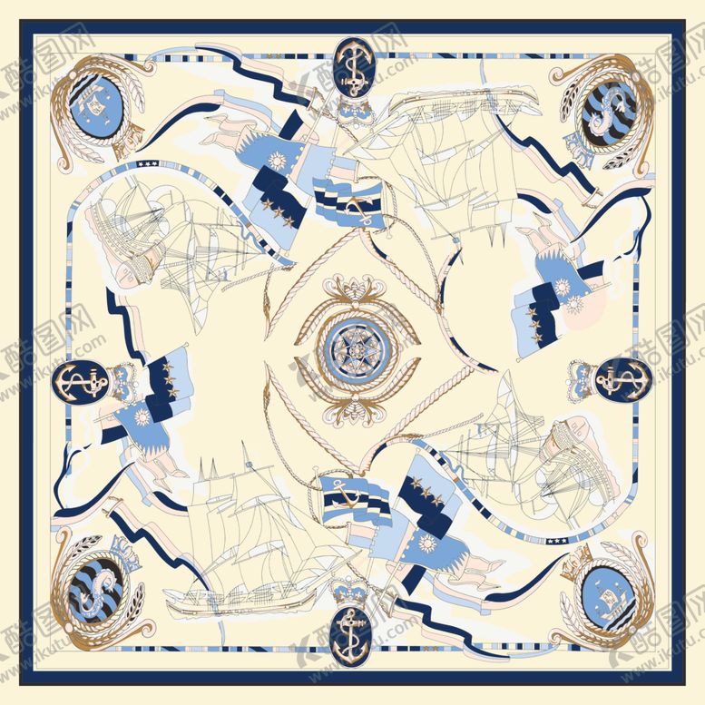 编号：59781010122242083021【酷图网】源文件下载-大牌数码印花链条图案