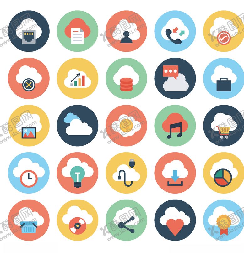 编号：48165609280022036491【酷图网】源文件下载-商务办公图标