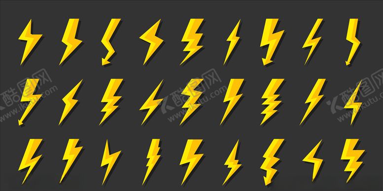 编号：56258110170007541607【酷图网】源文件下载-闪电