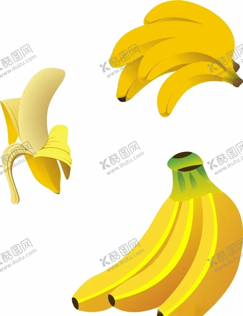 编号：67668704190953231833【酷图网】源文件下载-香蕉矢量