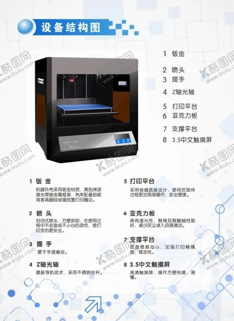编号：88641006190939339105【酷图网】源文件下载-3D打印机科技信息
