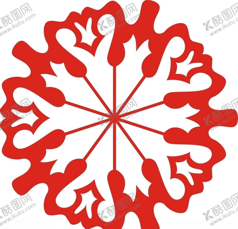 编号：45656005091745543946【酷图网】源文件下载-六角剪花窗花纸图案背景元素