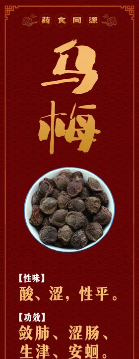 药食同源乌梅