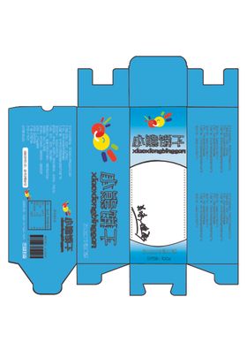 饼干包装效果图