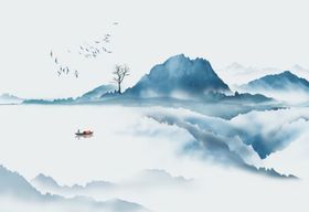 水墨山水