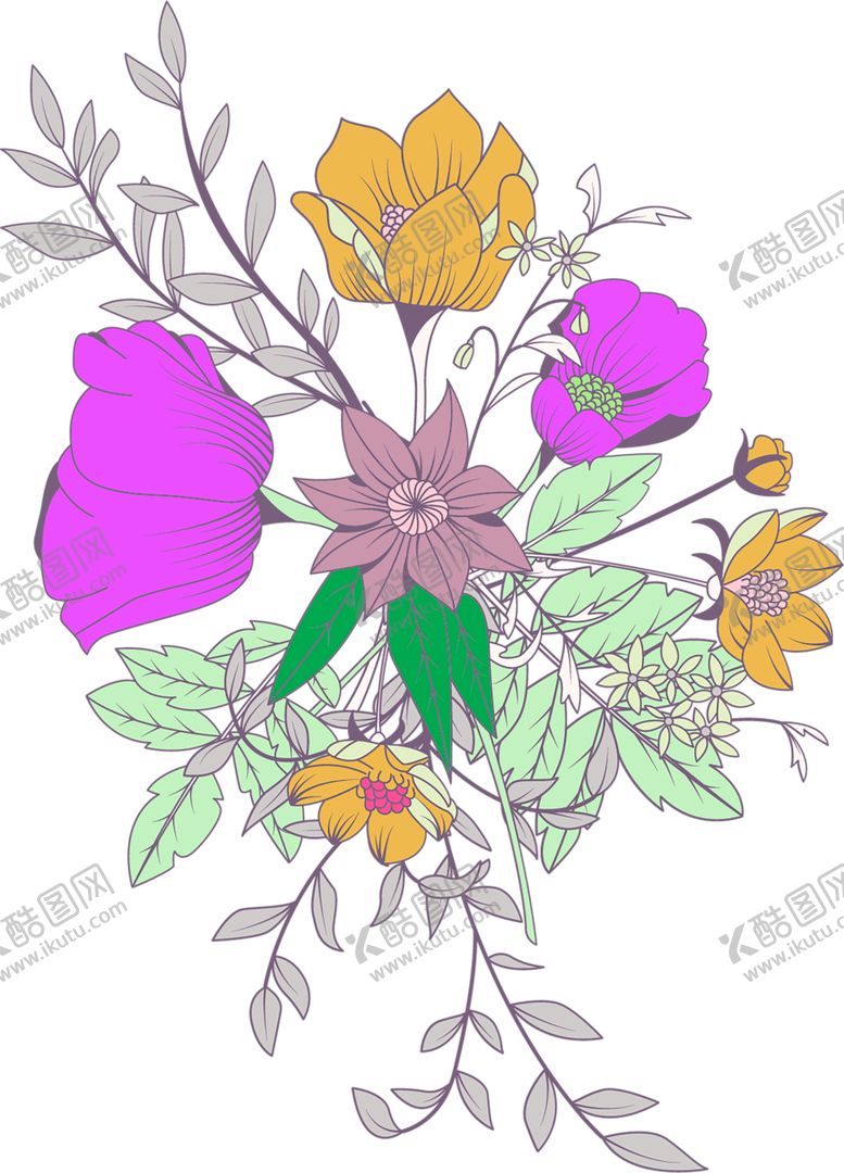 编号：28981005081930161997【酷图网】源文件下载-鲜花素材