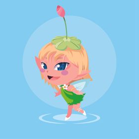 卡通小仙女