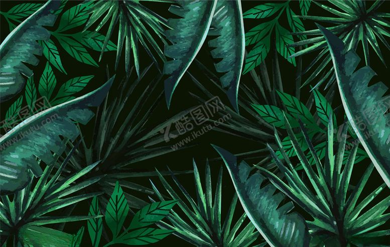 编号：36951209091604411818【酷图网】源文件下载-树叶背景