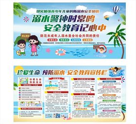 溺水安全宣传海报