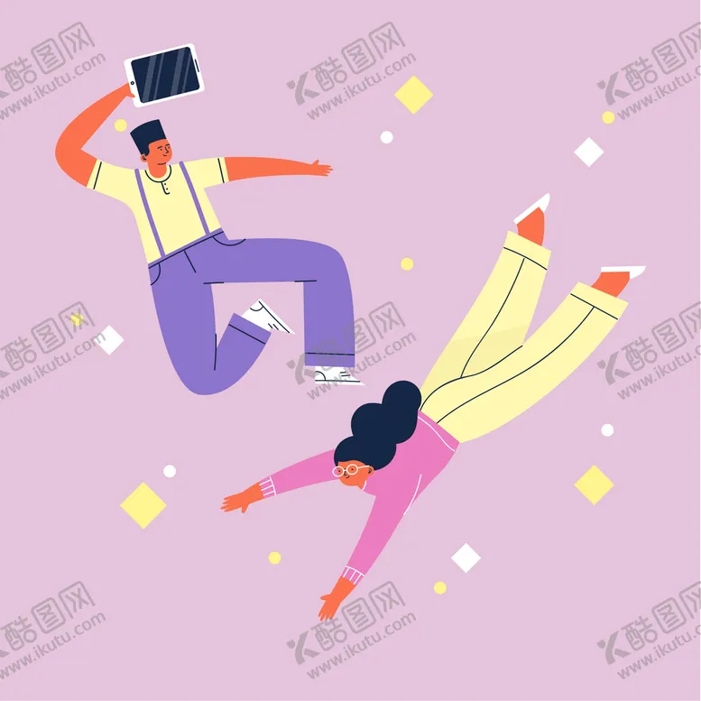 编号：80536210161032116951【酷图网】源文件下载-失重的人