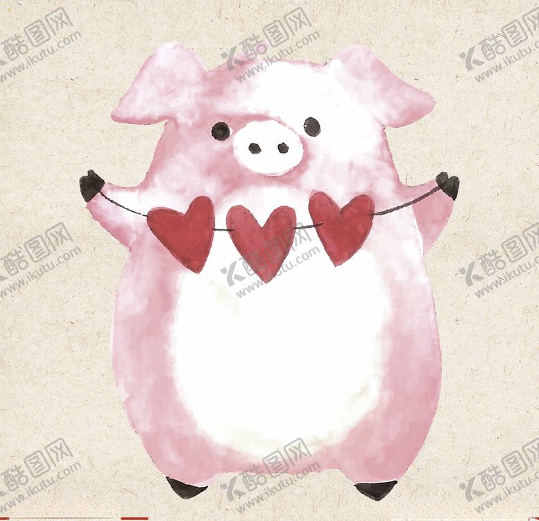 编号：19524509242245482065【酷图网】源文件下载-矢量动物矢量植物插画手绘