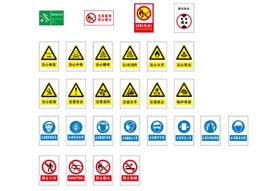 注意安全标识牌