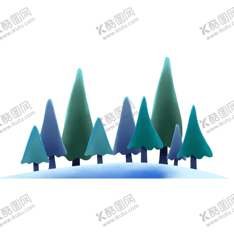 编号：70627903291334518722【酷图网】源文件下载-森林树木元素