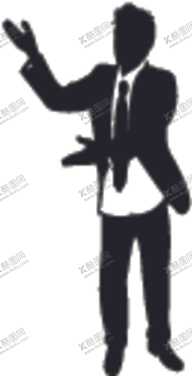 编号：66448005080423134355【酷图网】源文件下载-商务人士剪影