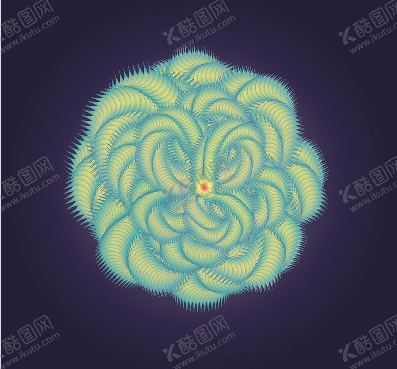 编号：41520909242219197640【酷图网】源文件下载-渐变花系列