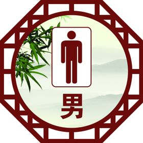 卫生间科室牌