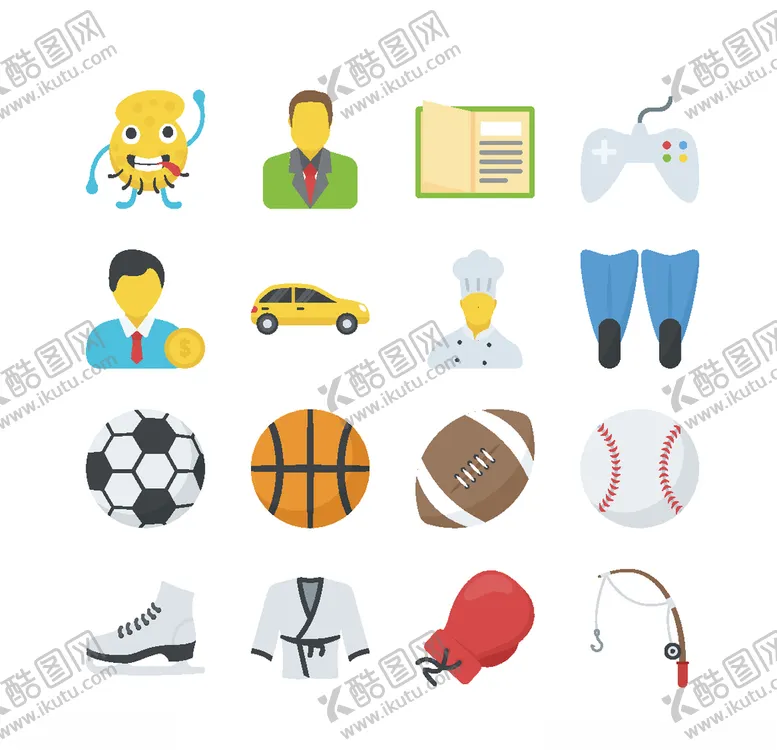 编号：51289404252150421137【酷图网】源文件下载-休闲娱乐图标