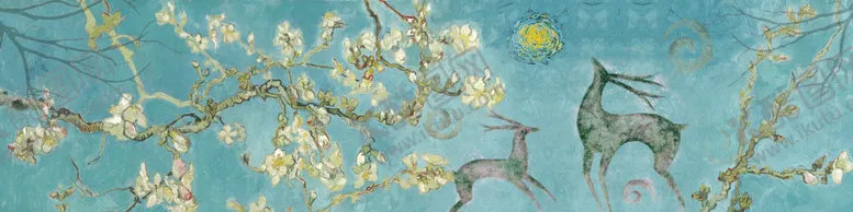 编号：57939209231948326245【酷图网】源文件下载-长条装饰画