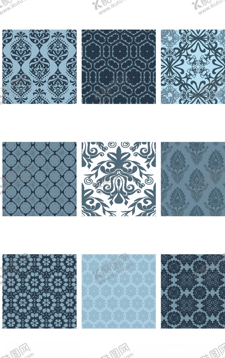 编号：22804510041059518033【酷图网】源文件下载-欧式花纹底图