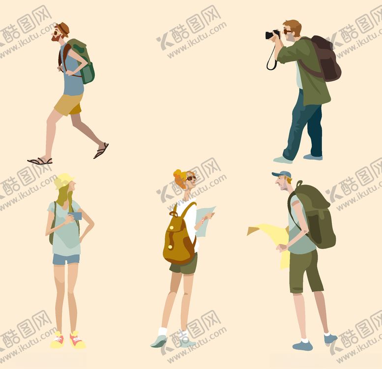 编号：17277109121417299712【酷图网】源文件下载-旅客游客