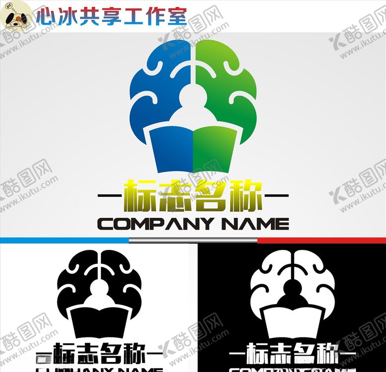 编号：99756009261955423617【酷图网】源文件下载-教育logo