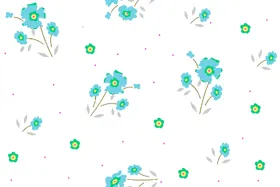 小碎花手绘数码印大牌色块