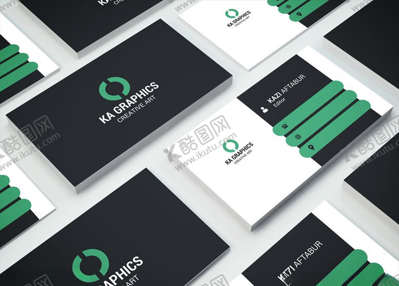 编号：75502909090547547115【酷图网】源文件下载-矢量名片模板