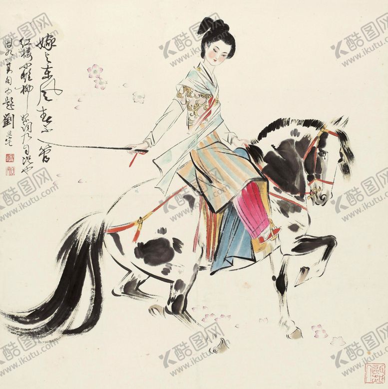 编号：35397109280511386422【酷图网】源文件下载-刘旦宅国画中国画传统画