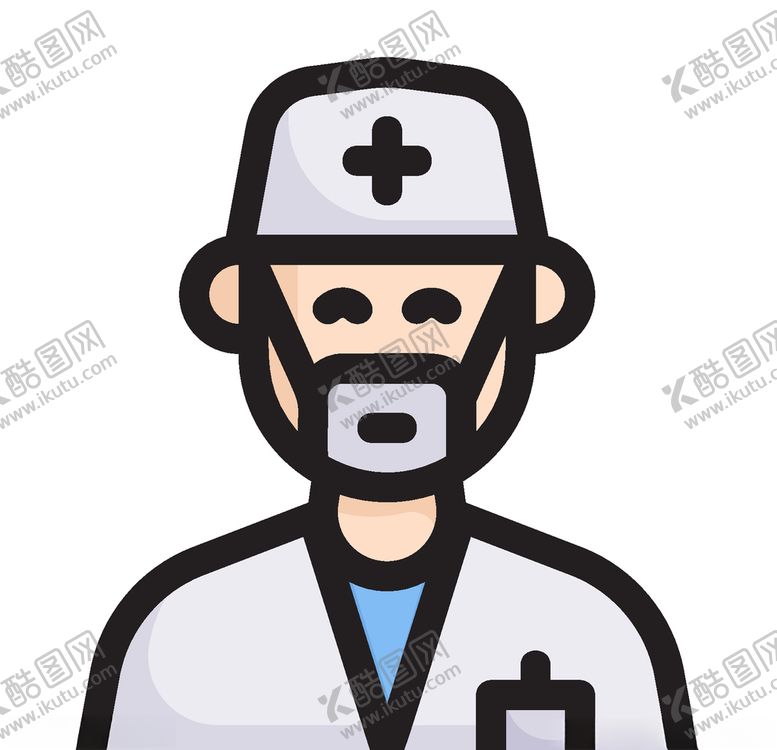编号：64908509201052064753【酷图网】源文件下载-医生插画