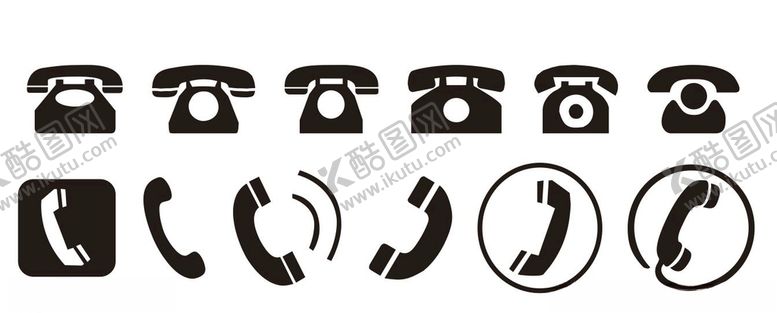编号：73924204301411364882【酷图网】源文件下载-矢量电话标志