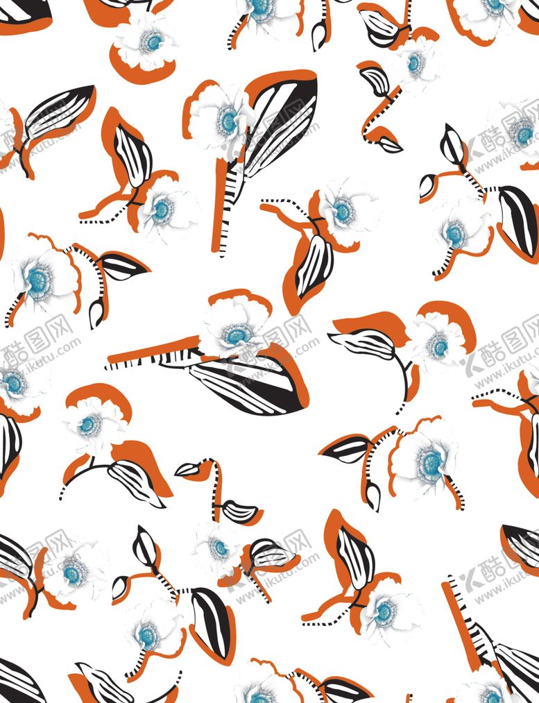 编号：32534007011233175999【酷图网】源文件下载-矢量手绘花背景