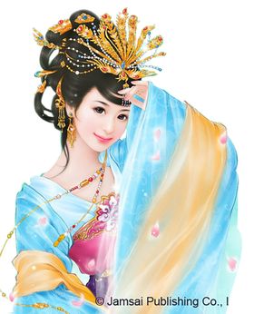 古装帅哥美女插画图片复代佳人男神端庄