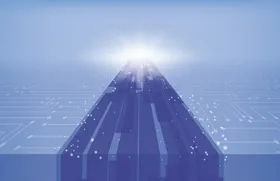 科技背景抽象图片幻彩霓虹
