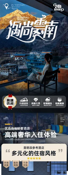 云南旅游详情页景点淘宝西双版纳丽江