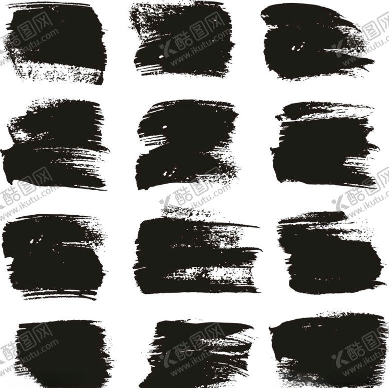 编号：98433609101706022588【酷图网】源文件下载-笔刷墨迹