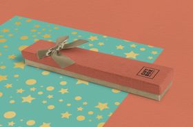精美礼盒包装盒效果图