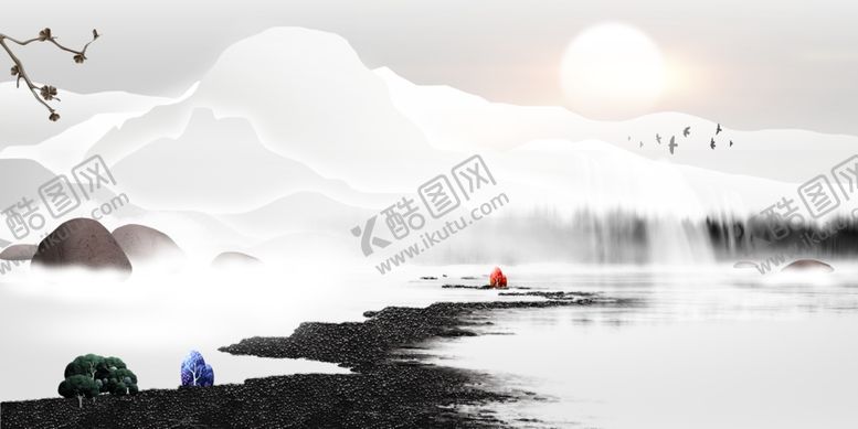 编号：87387710191728127871【酷图网】源文件下载-山水画