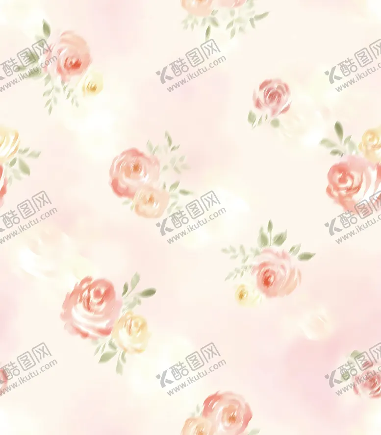 编号：56625401181910346133【酷图网】源文件下载-水彩花
