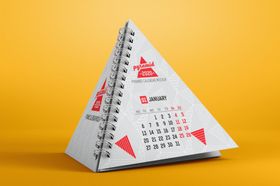 日历样机效果图