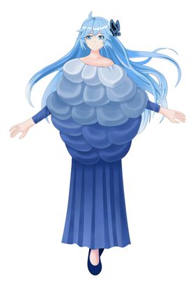 卡通形象礼服服装设计