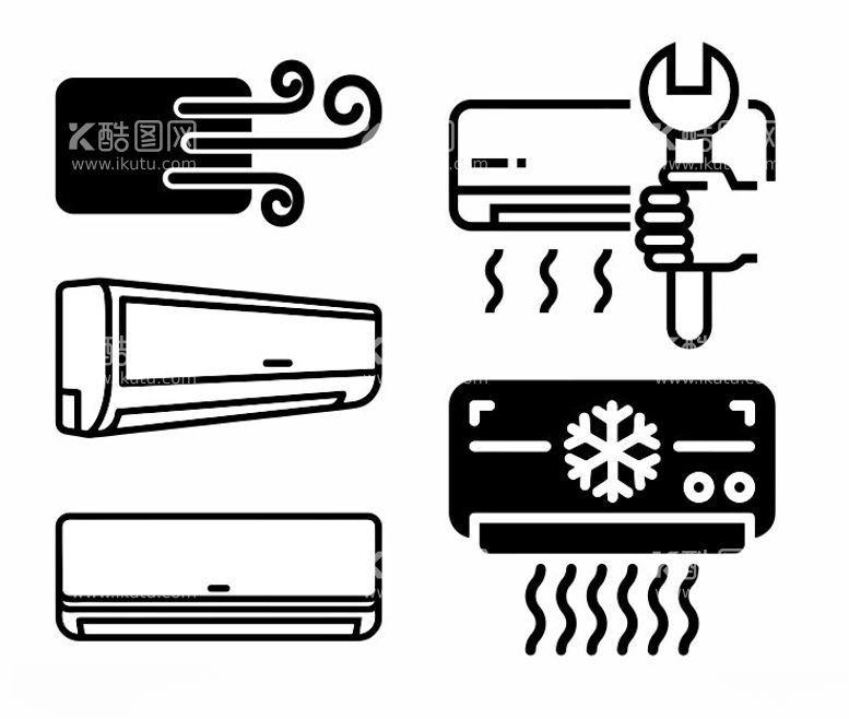 编号：32140712201024383171【酷图网】源文件下载-冷气机图标