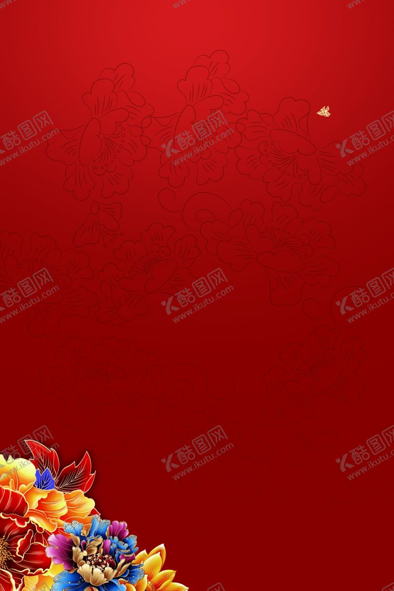 编号：38625507130223546615【酷图网】源文件下载-红色背景