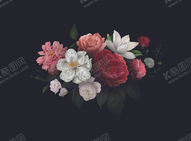 编号：71972010170547021874【酷图网】源文件下载-华丽花朵