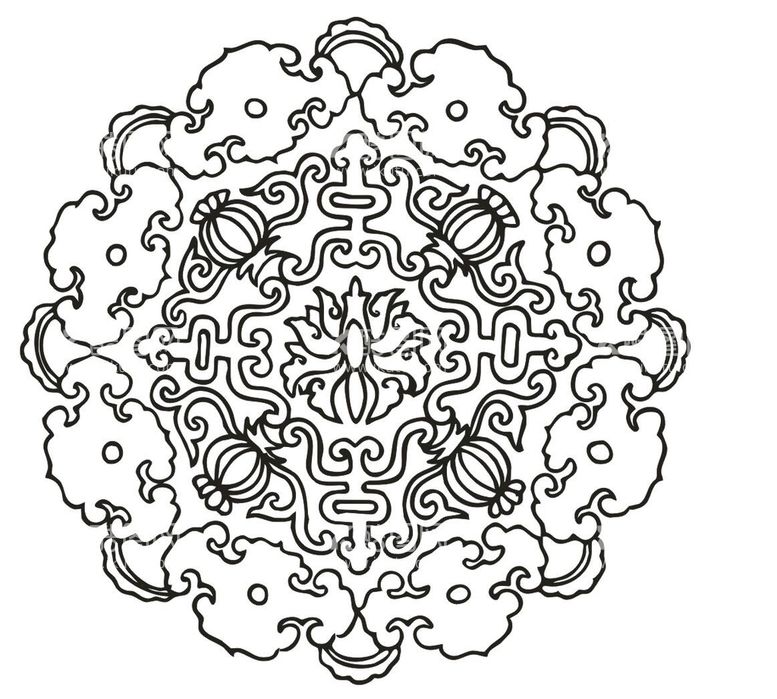 编号：61764612212317556732【酷图网】源文件下载-传统纹样矢量图