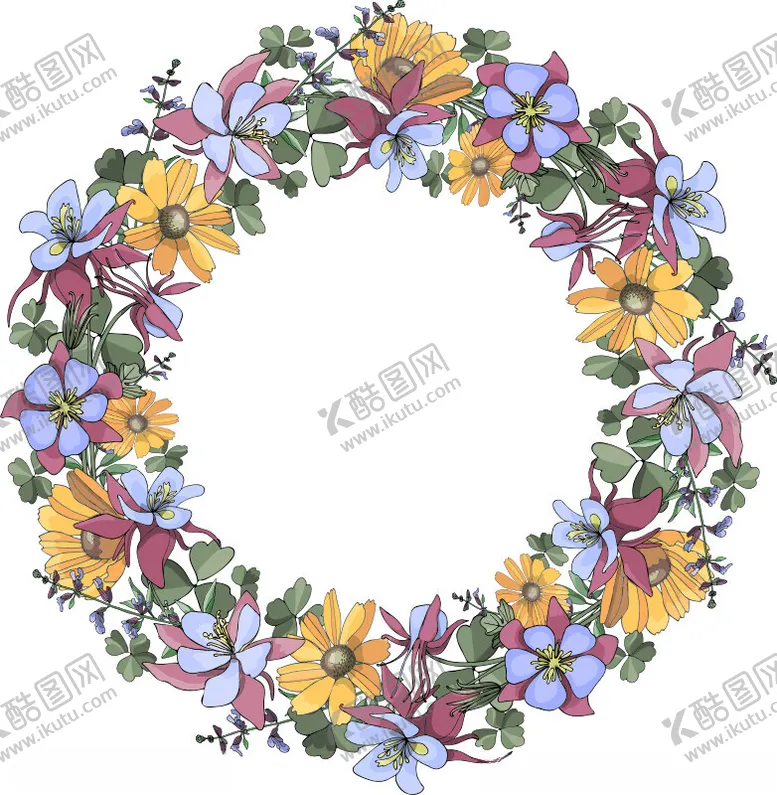 编号：78660702201638372515【酷图网】源文件下载-手绘花